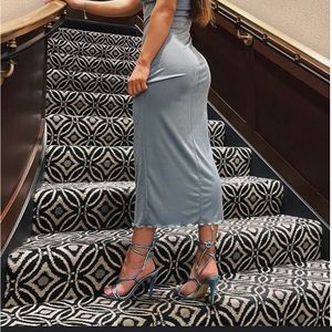 J Lo Size 8 1/2 Raina blue heels